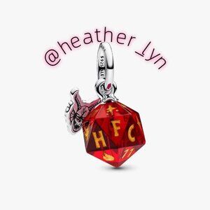 Pandora Stranger Things Hellfire Club Dice Dangle Charm
